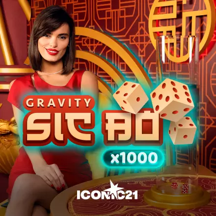 Gravity Sic Bo live dobbelspel ZumoBet Casino